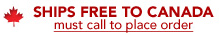 FREE SHIPPING to Canada