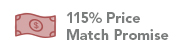 115% Price Match Promise