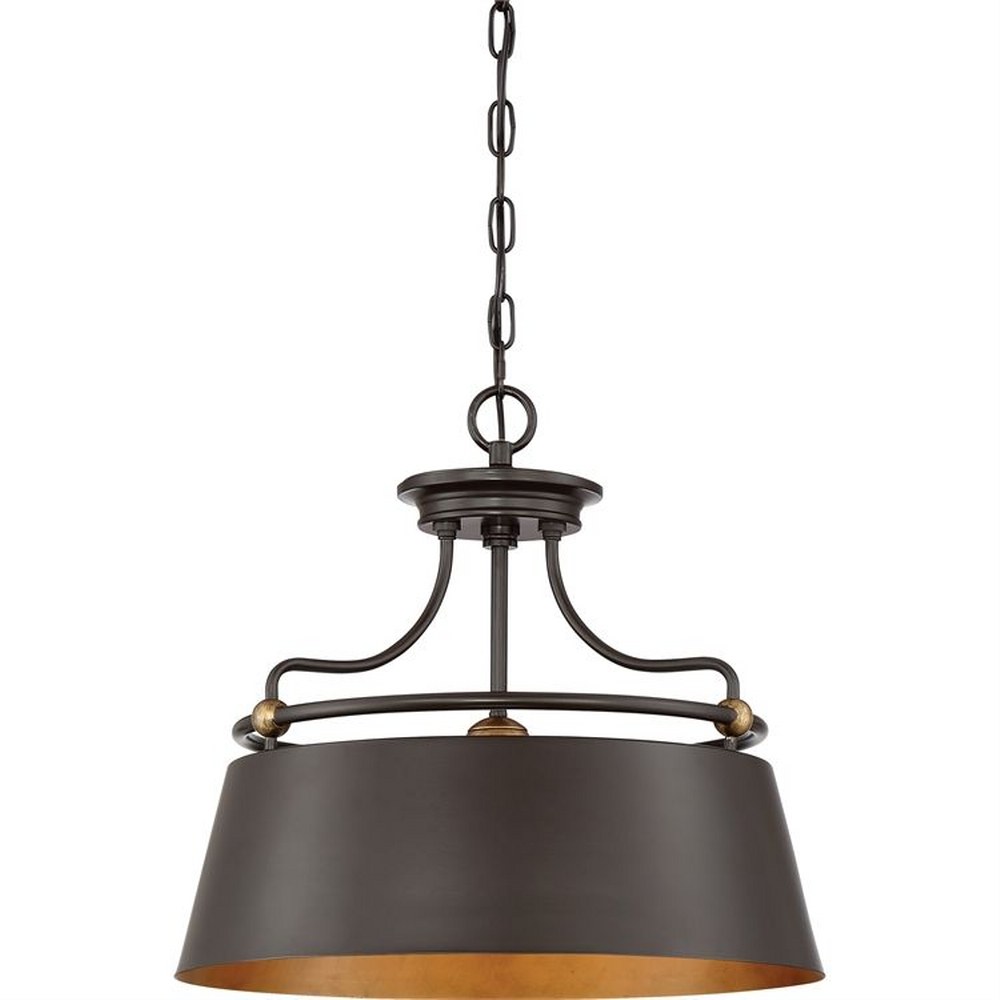 Fairview - 3 Light Pendant -Traditional Installation Pendant Quoizel - Bild 4 von 8