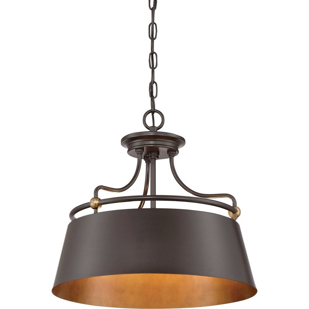 Fairview - 3 Light Pendant -Traditional Installation Pendant Quoizel - Bild 7 von 8