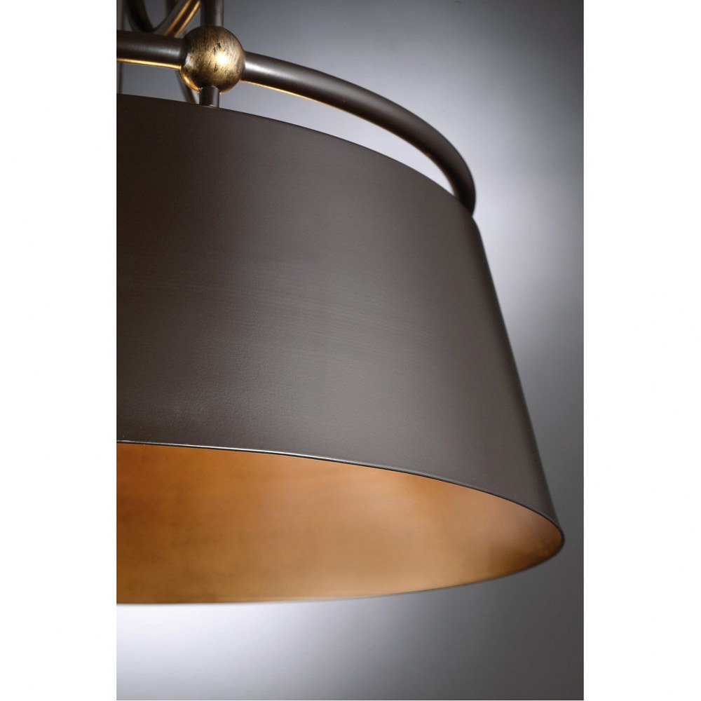 Fairview - 3 Light Pendant -Traditional Installation Pendant Quoizel - Bild 8 von 8