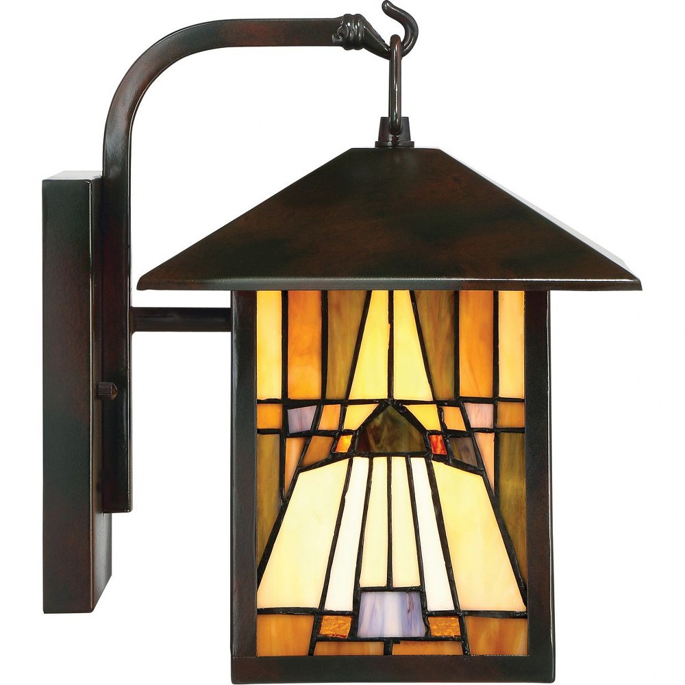 Inglenook - 100W 1 Light Outdoor Medium Wall Lantern - 11.75 Inches high Outdoor - Bild 4 von 5