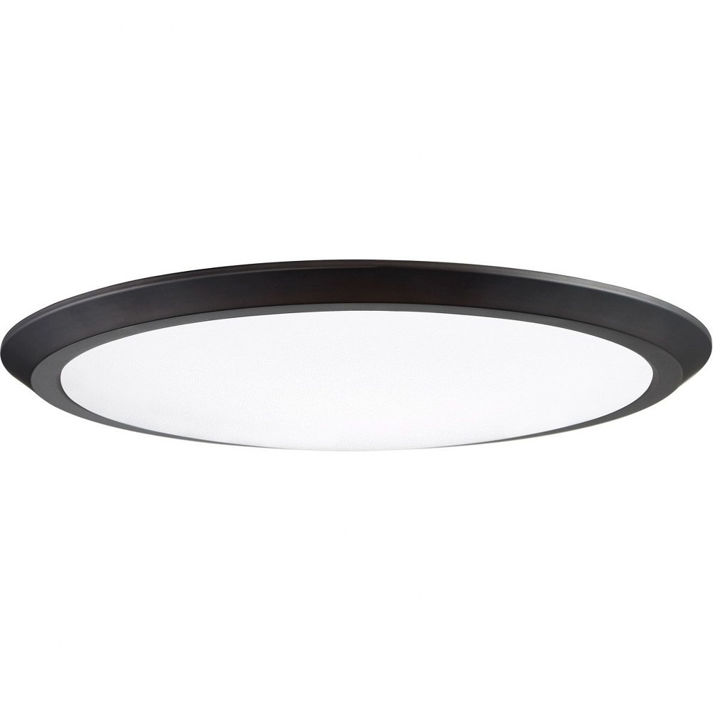 Verge - 30W 1 LED Flush Mount - 2 Inches high-Fresco Finish - Picture 8 of 12