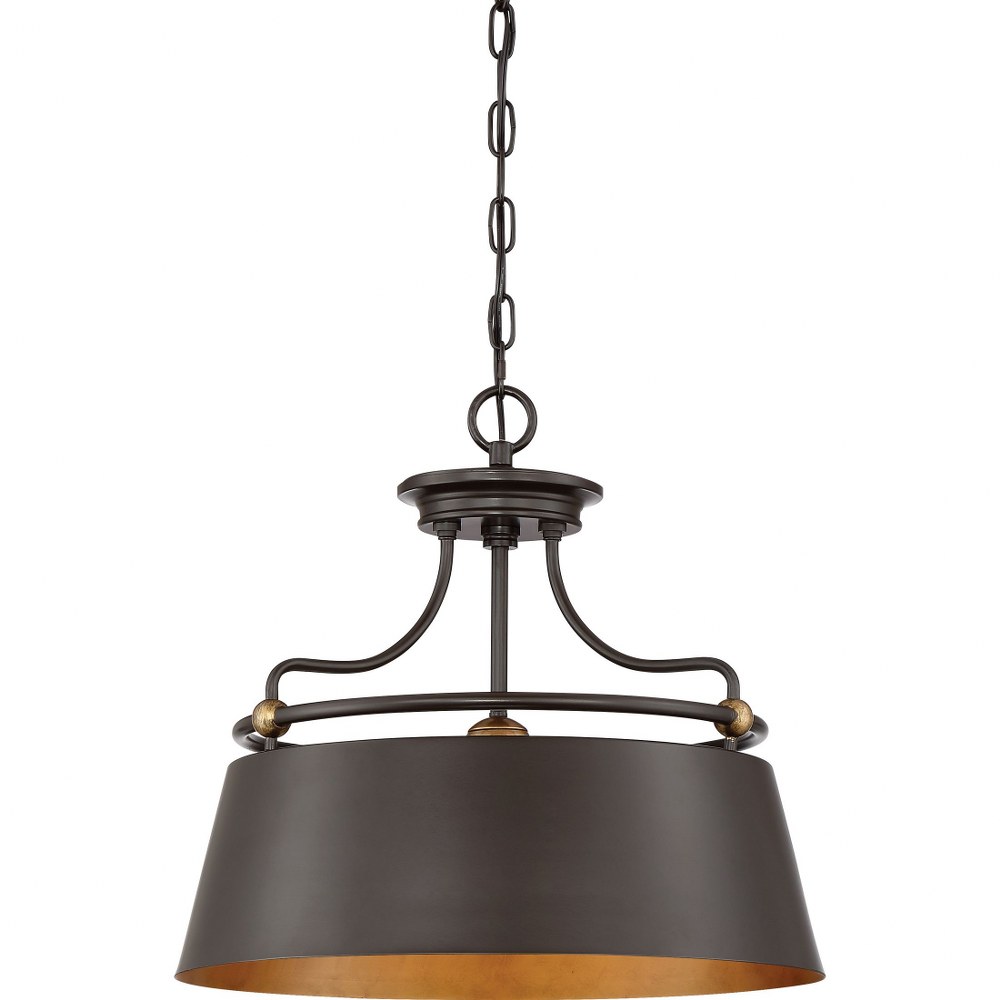 Fairview - 3 Light Pendant -Traditional Installation Pendant Quoizel - Bild 1 von 8