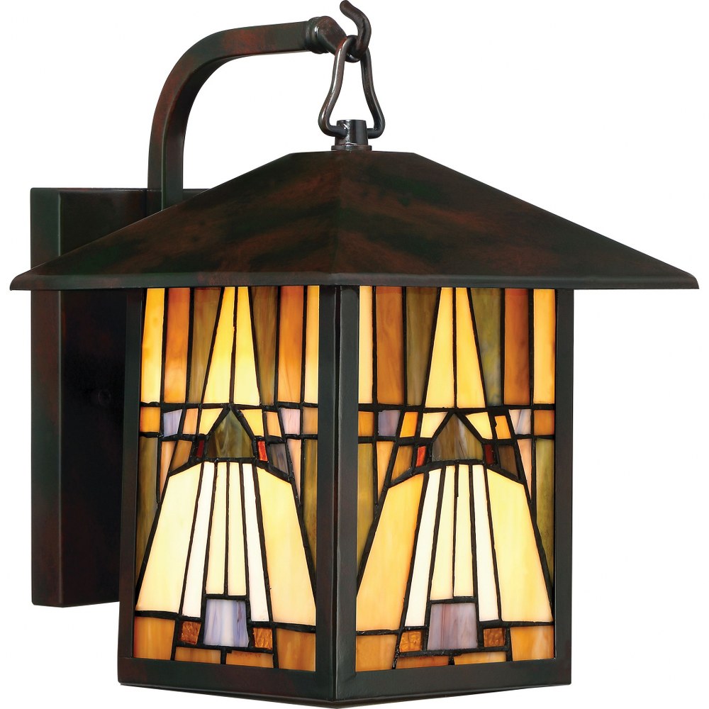Inglenook - 100W 1 Light Outdoor Medium Wall Lantern - 11.75 Inches high Outdoor - Bild 1 von 5
