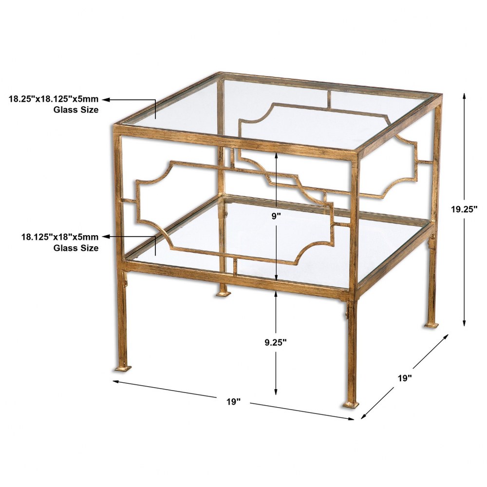 Genell - 19 inch Cube Table - 19 inches wide by 19 inches deep Accent Furniture - Picture 4 of 5