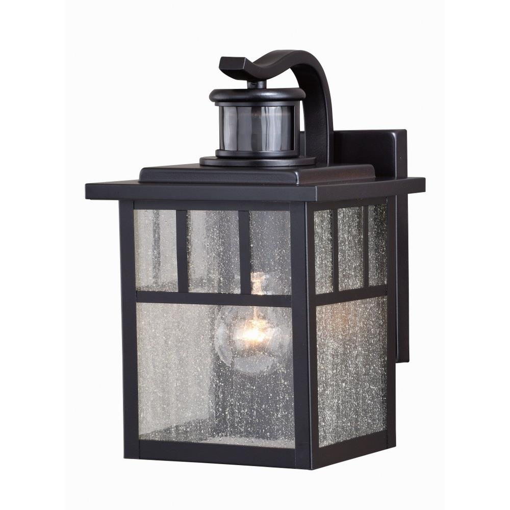 Mission One Light Outdoor Motion Sensor Wall Mount