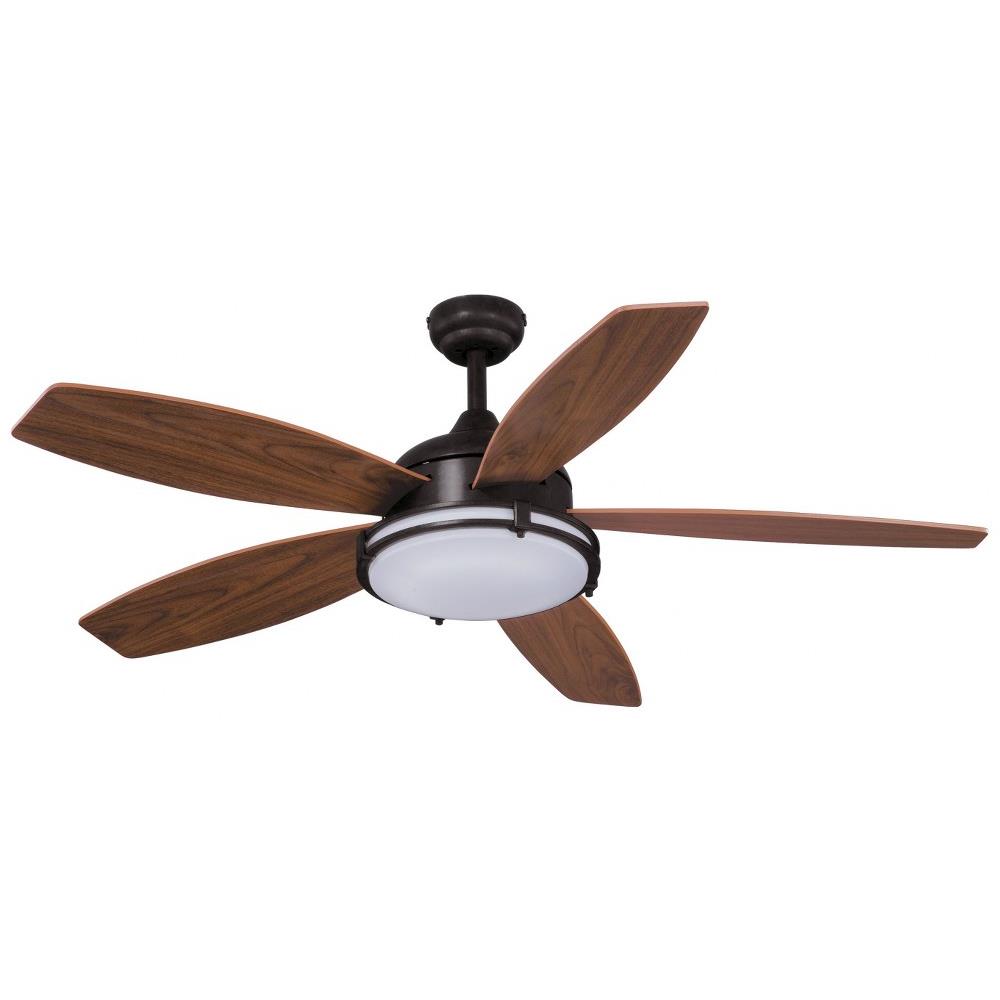 Vaxcel Lighting F0038 Tali 52 Ceiling Fan With Light Kit Vaxcel Lighting F0038 Tali 52 Ceiling Fan With Light Kit