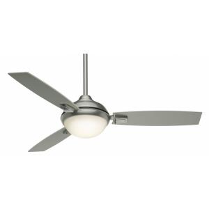 Satin nickel finish ceiling fans