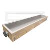 61 Inch Fire Rated Box and Flush Mount Kit - White