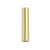 5 Inch Down Rod Length - Polished Brass Finish