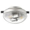 1370-65 - 12W 2 LED Outdoor Rated Light Kit - Satin Nickel Finish