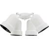 2409-806 - 36W 4 LED Bullet Light Kit - White Finish