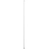 24 Inch Down Rod Length - White Finish