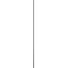 48 Inch Down Rod Length - Noir Finish
