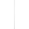 60 Inch Down Rod Length - Galvanized Finish
