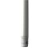 36 Inch Down Rod Length - Matte White Finish