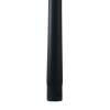 48 Inch Down Rod Length - Matte Black Finish